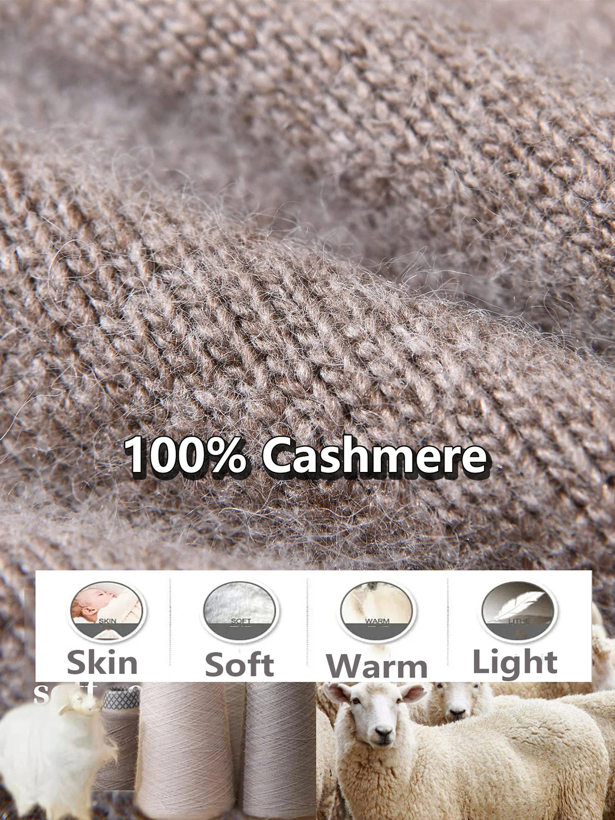 Satin-Lined Cashmere Beanie