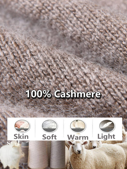 Satin-Lined Cashmere Beanie