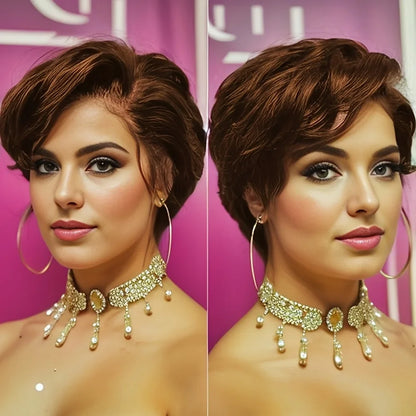 Short Surfing Wave Wig