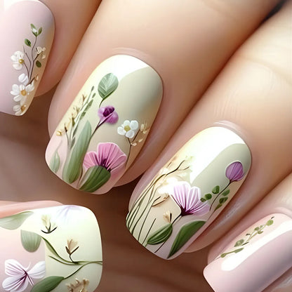 French Ballerina Press Nail Set