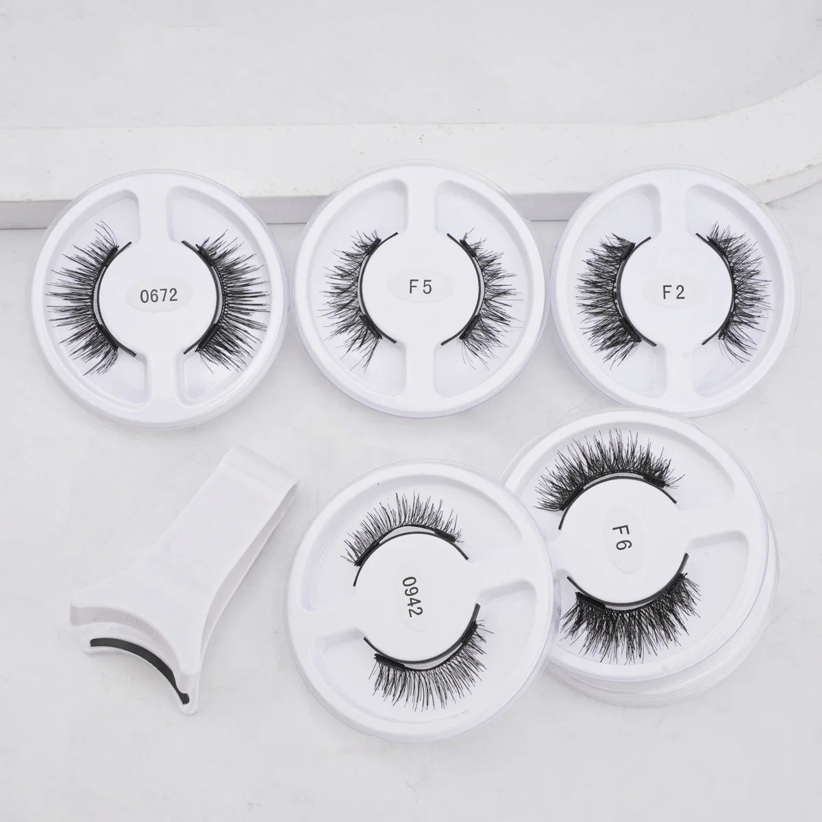Magnetic 3D False Eyelashes Set