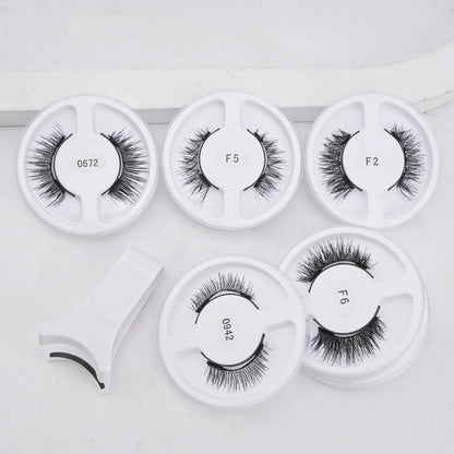 Magnetic 3D False Eyelashes Set
