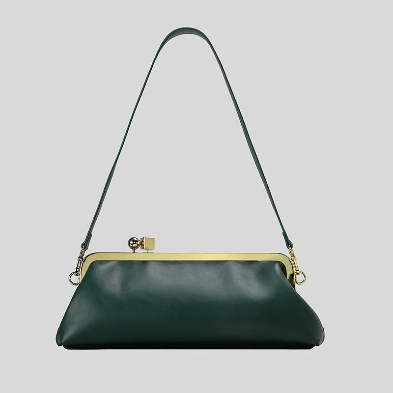 Long Kiss Lock Clutch