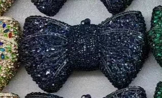 Rhinestone Evening Clutch Purse