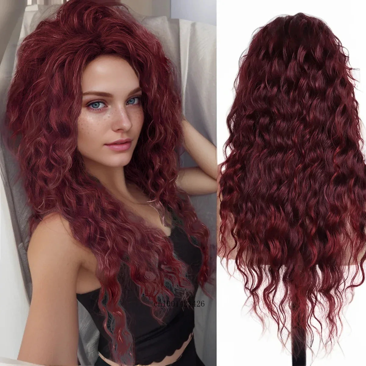 Long Wavy Ombre Wig