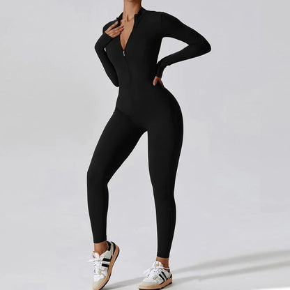 Slim Fit Yoga Jumpsuit