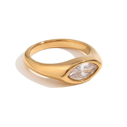 Zircon Cocktail Ring