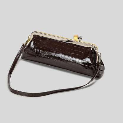 Long Kiss Lock Clutch