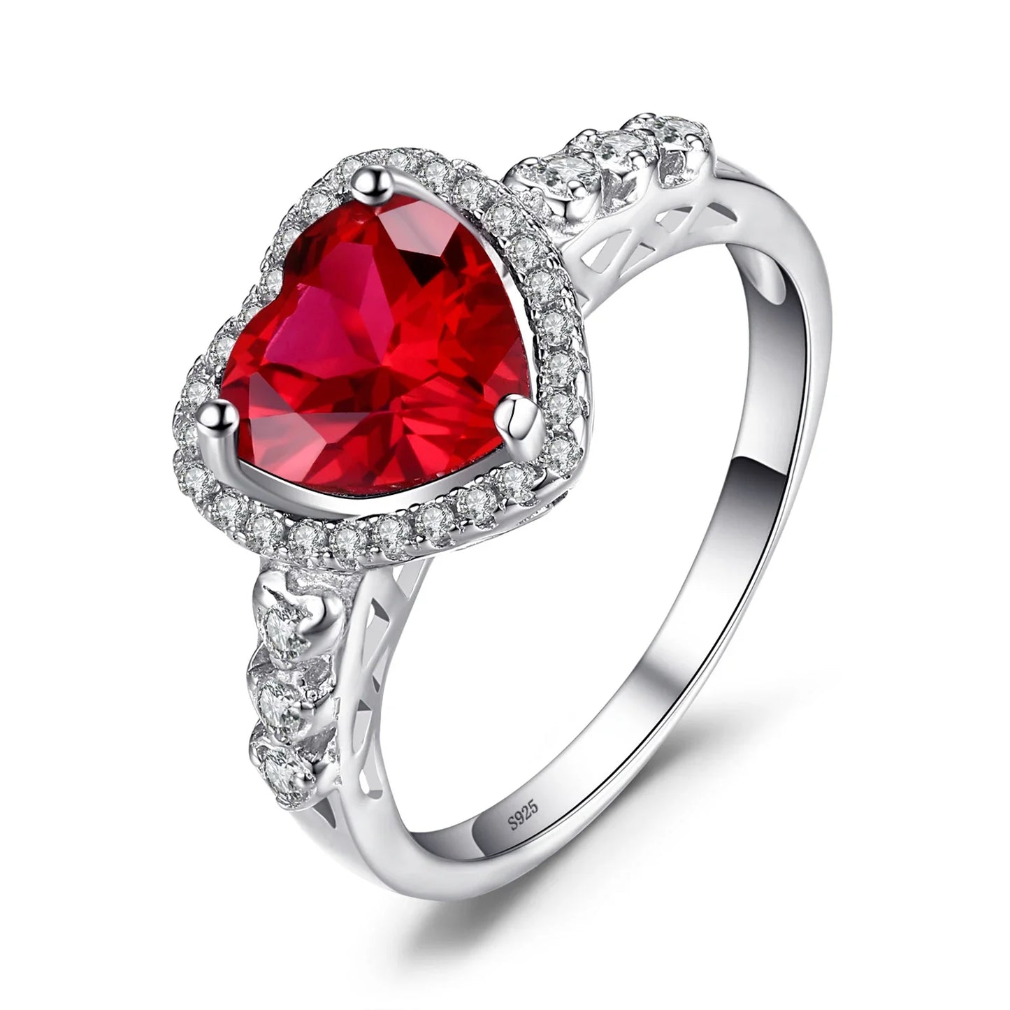 Ruby Heart Ring