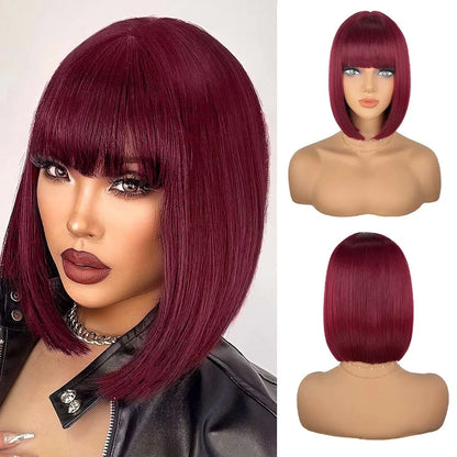 Short Straight Wig