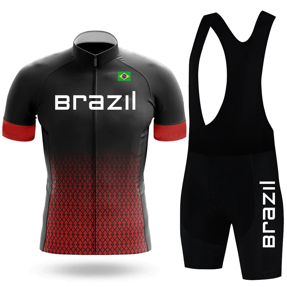 Breathable Road Cycling Jersey Set