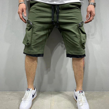 Cotton Fitness Cargo Shorts