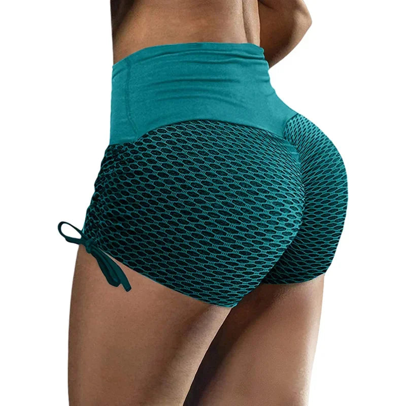 Spliced Jacquard Sports Shorts
