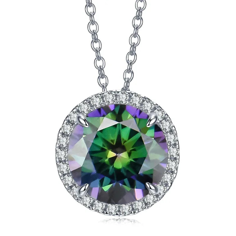 5 Carat Moissanite Necklace