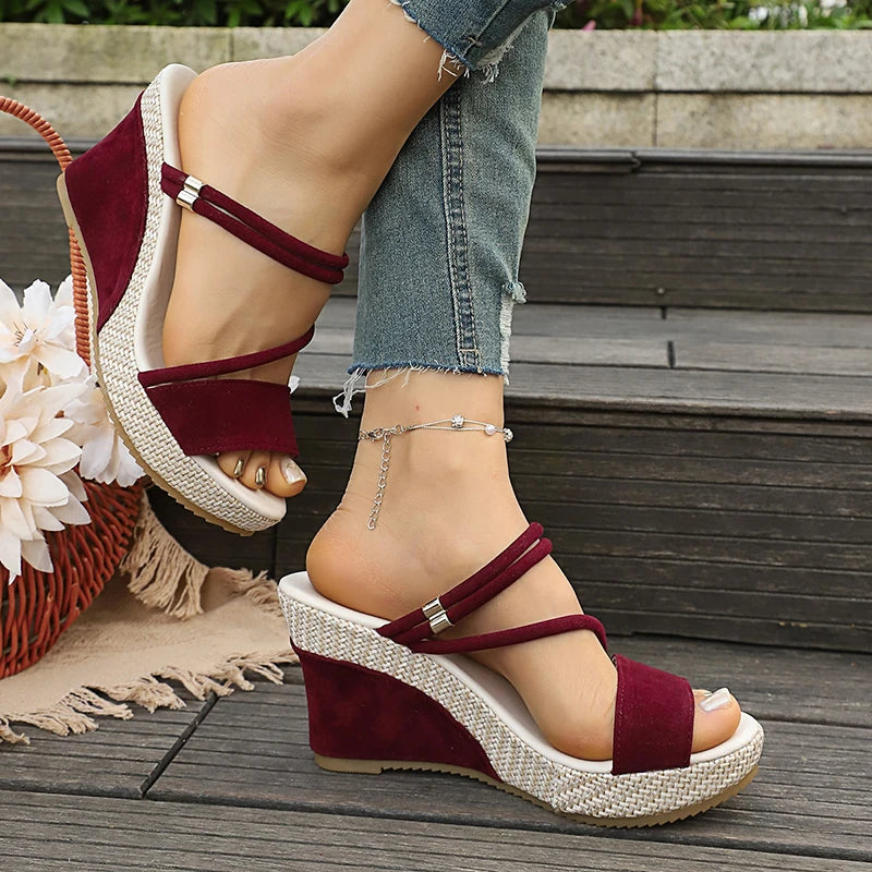 Platform Wedge Heel Sandals