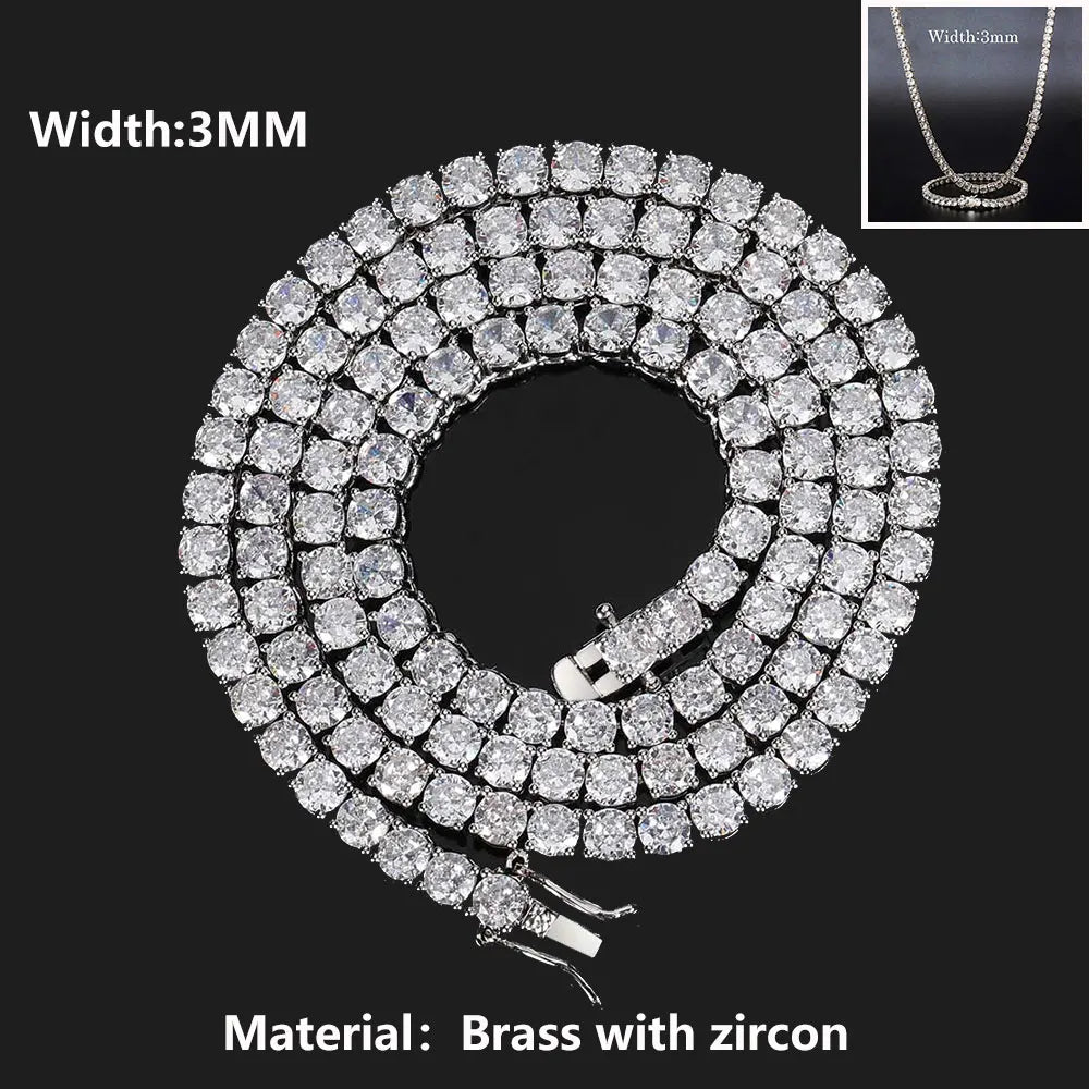 ICEBLING Iced Out CZ Tennis Necklace