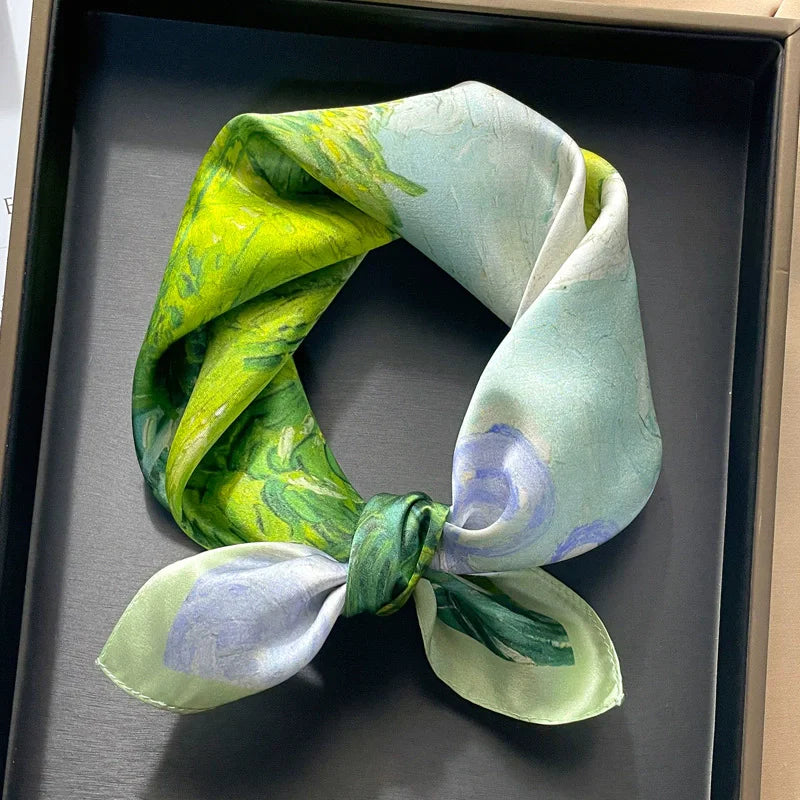 Mulberry Silk Bandana Scarf