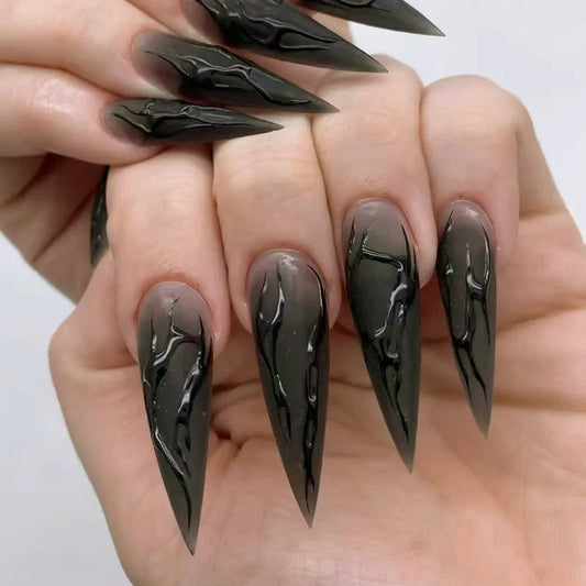 Gothic Y2K Press On Nails