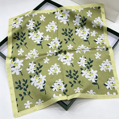 Fruit Print Korean Square Scarf