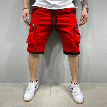 Cotton Fitness Cargo Shorts