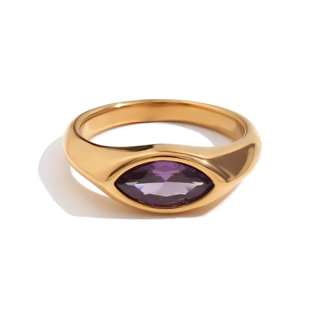 Zircon Cocktail Ring