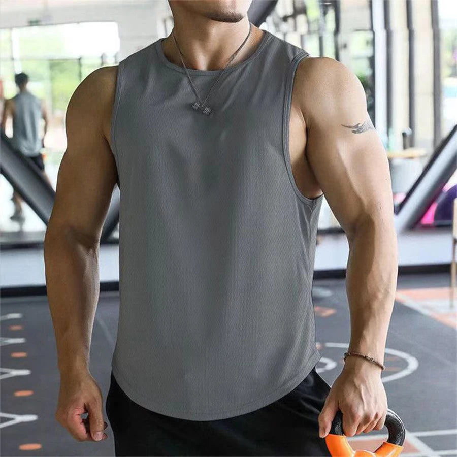 Mesh Workout Tank Top