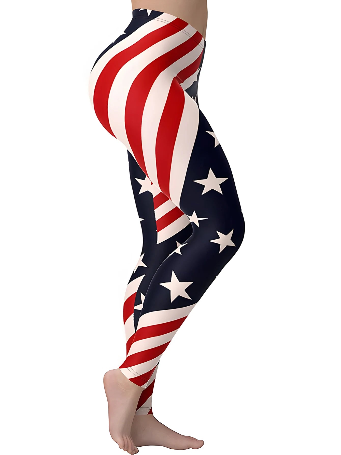 Print High-Waist Yoga Leggings