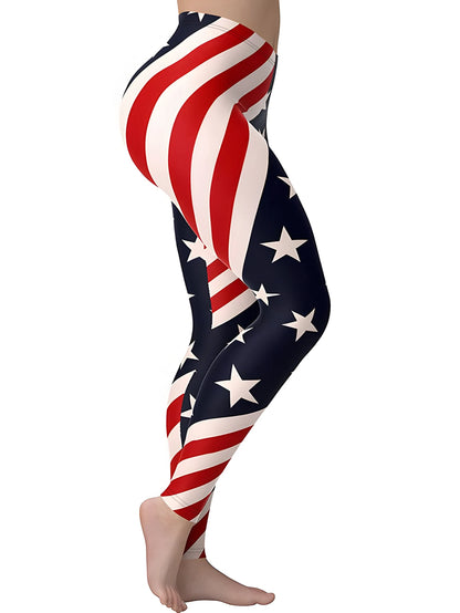 Print High-Waist Yoga Leggings
