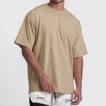 Patchwork Quick-Dry Gym Sport Tee