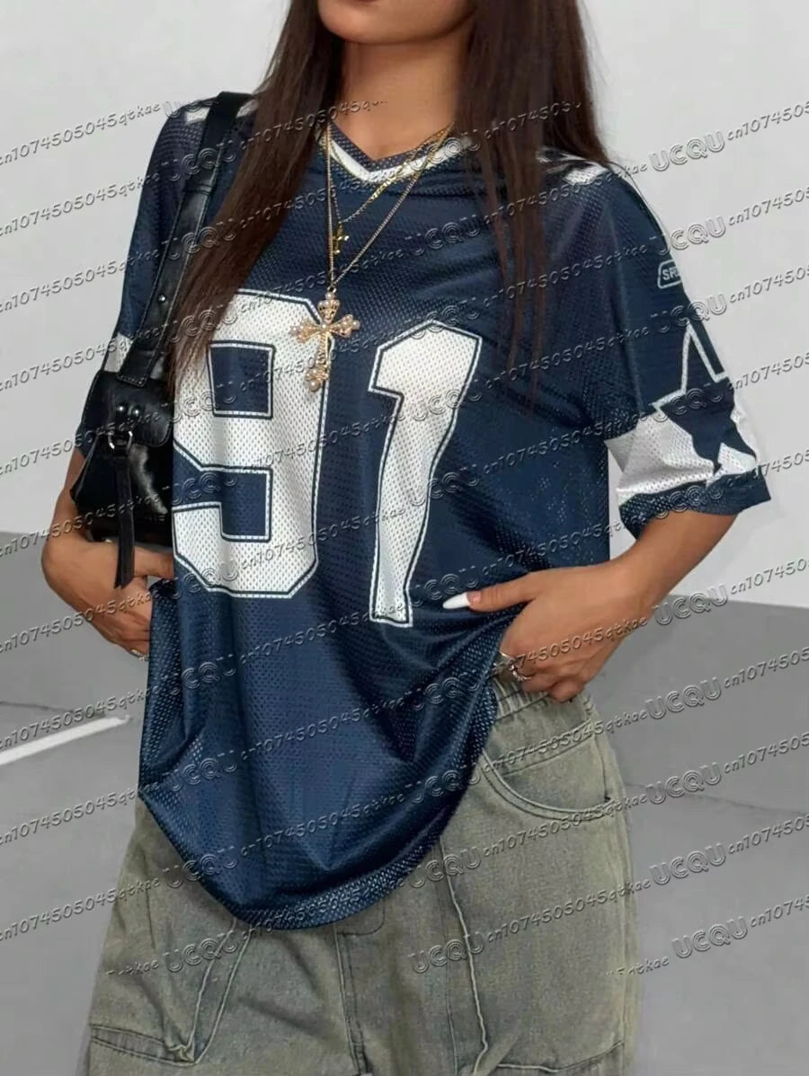 Number Print T-Shirt