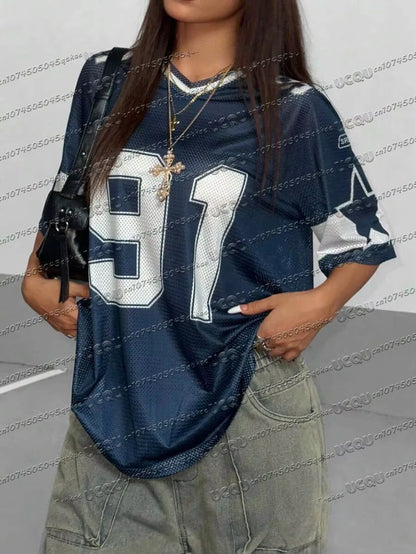 Number Print T-Shirt