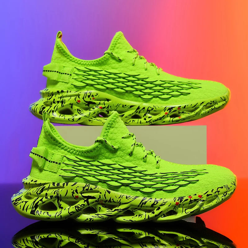 Flyknit Mesh Racing Trainers