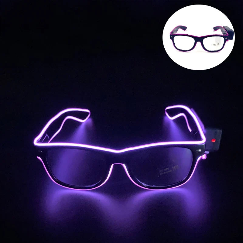 LED Light-Up Party Glasses