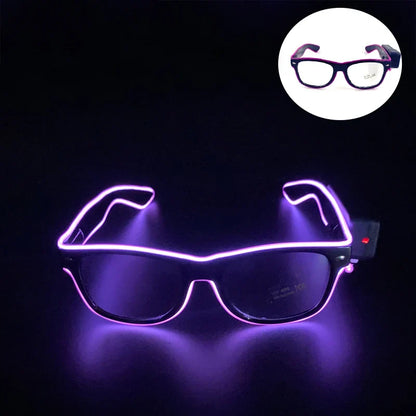 LED Light-Up Party Glasses