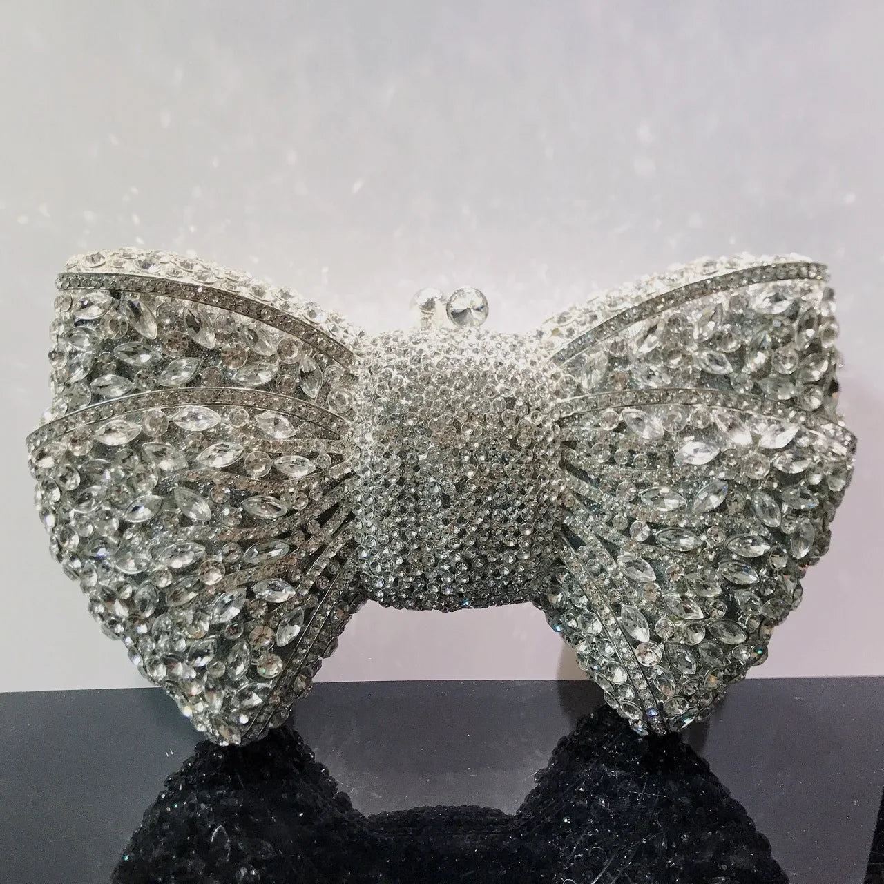 Rhinestone Evening Clutch Purse