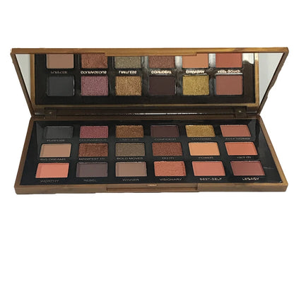 Rose Gold Glitter Eyeshadow Palette