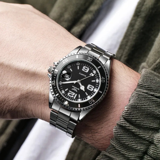 Gold Stainless Steel Watch