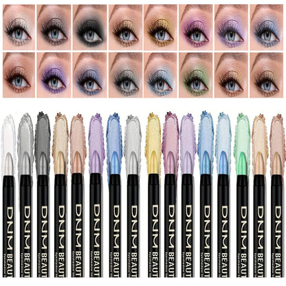Pearlescent glitter eyeliner