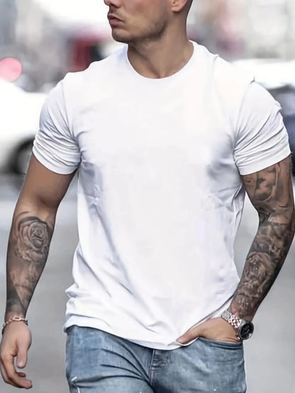 Breathable Cotton Casual Tee