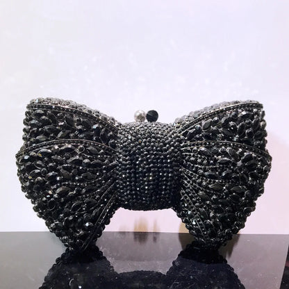 Rhinestone Evening Clutch Purse