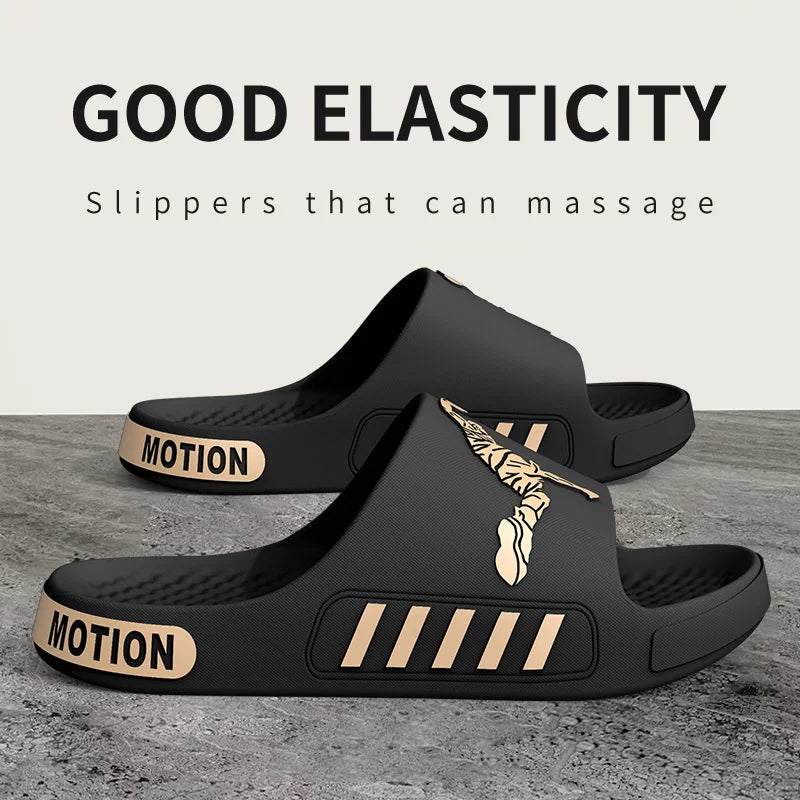 Tan Eva Slip-on Slippers