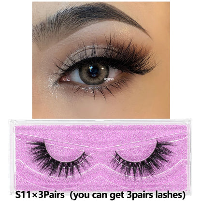 Luxury Crisscross Mink Lashes