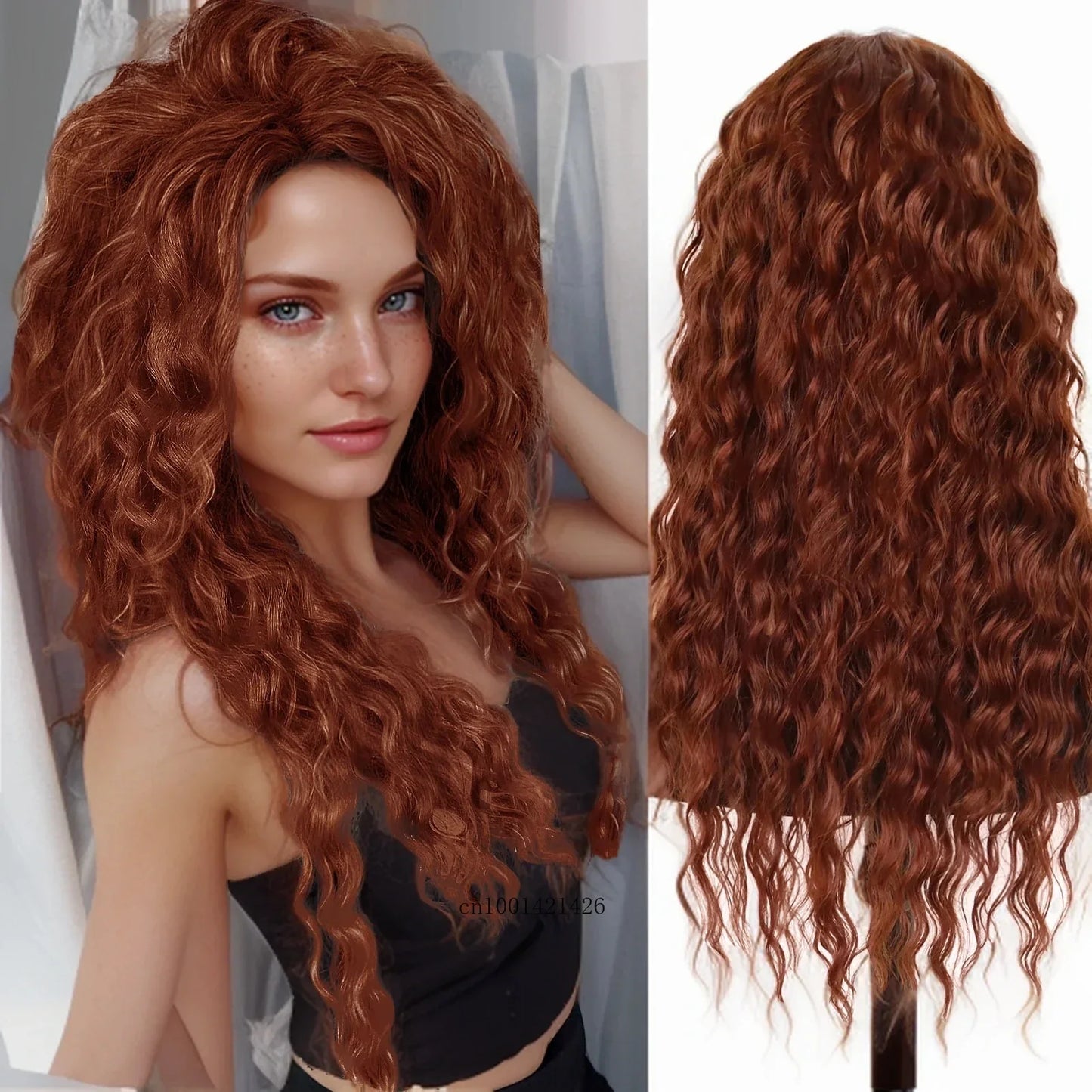Long Wavy Ombre Wig