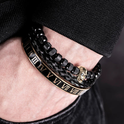 Trendy Skeleton Bead Bracelet