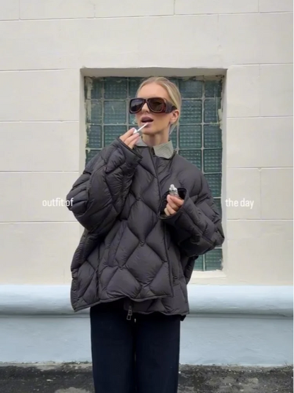 Diamond Quilted Puffer Jacket