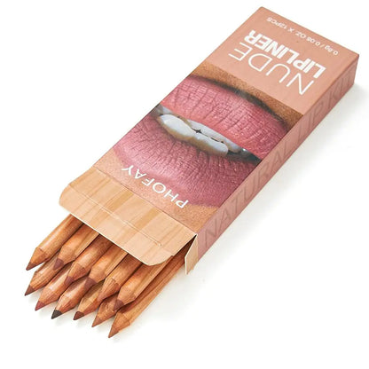 12 Shade Waterproof Lip Liner Set