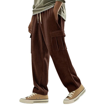 Corduroy Straight Pants