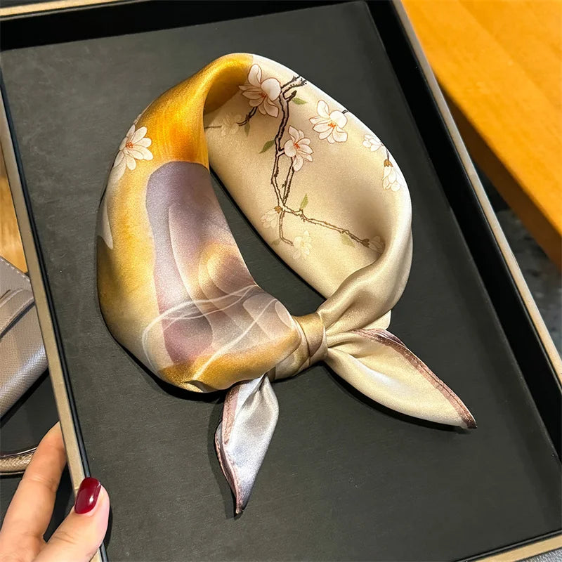 Mulberry Silk Square Bandana