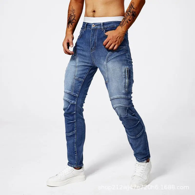 Motorcycle Denim Riding Trousers