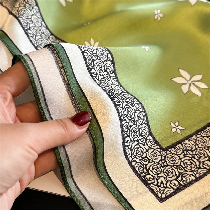 Mulberry Silk Square Bandana